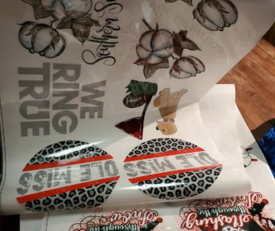 Flocage textile 10 transferts dtf suisse